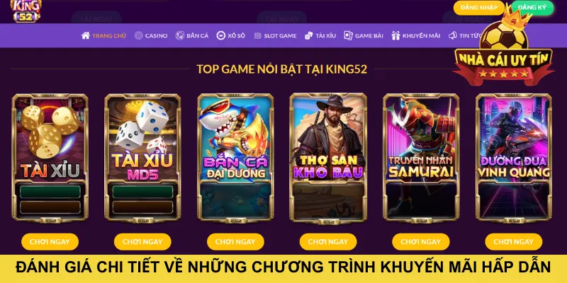 Đánh giá chi tiết về những chương trình khuyến mãi hấp dẫn