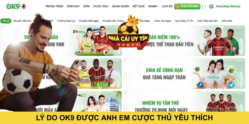 Lý do OK9 được anh em cược thủ yêu thích