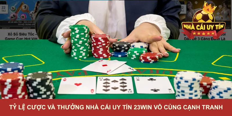 Tỷ lệ cược và thưởng nhà cái uy tín 23WIN vô cùng cạnh tranh